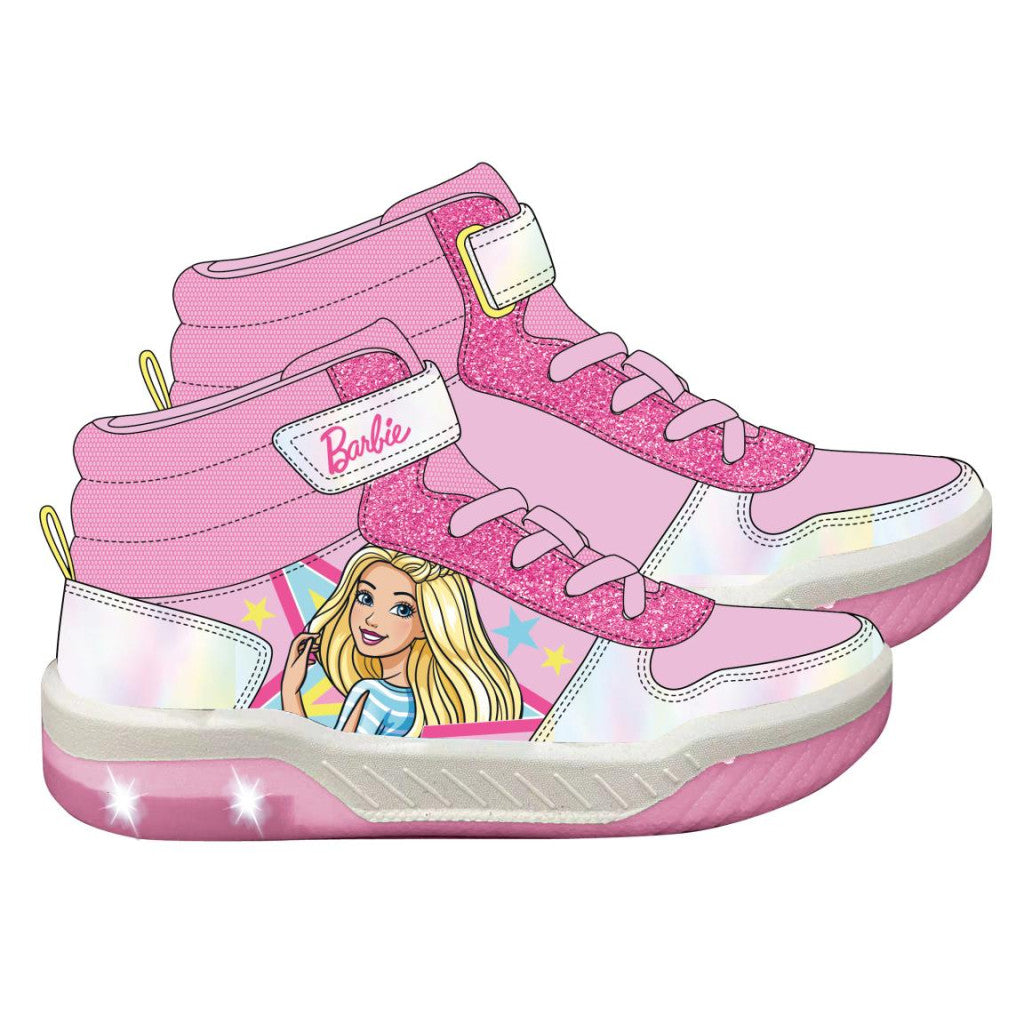 Barbie LED flashing, light-up street children's shoes_32