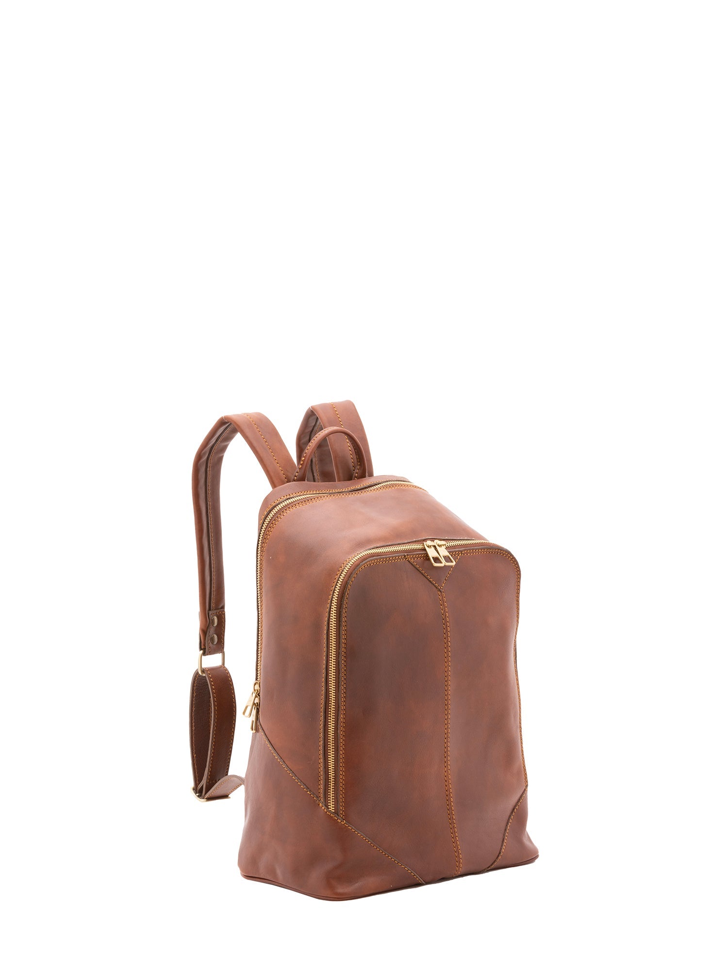 Zaino unisex In Vera pelle Made in Italy 30x46x17 cm